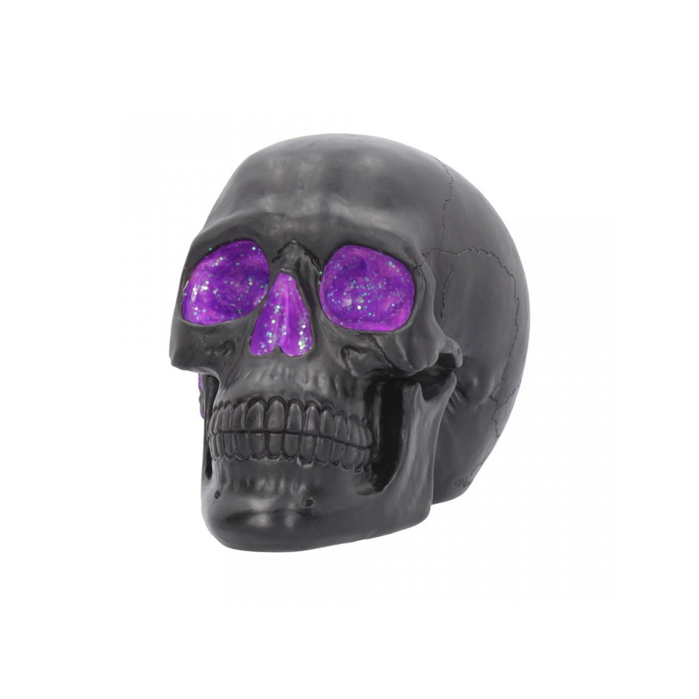 Nemesis Now - Geode Figurine - Crâne - Noir/Violet